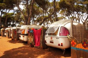 Ibiza se llena de caravanas a pesar de la pandemia